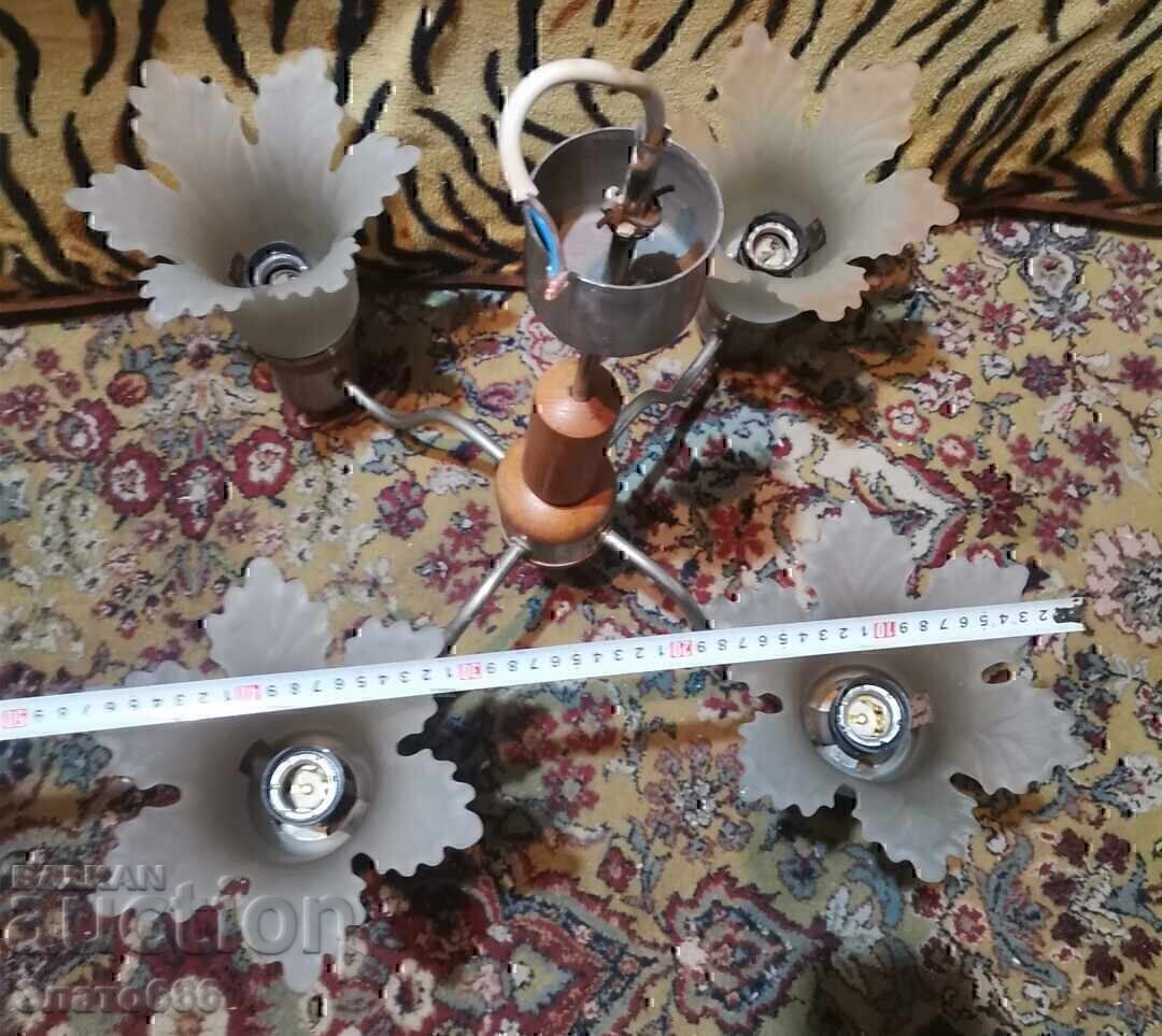Auction  Old chandelier from the 80s