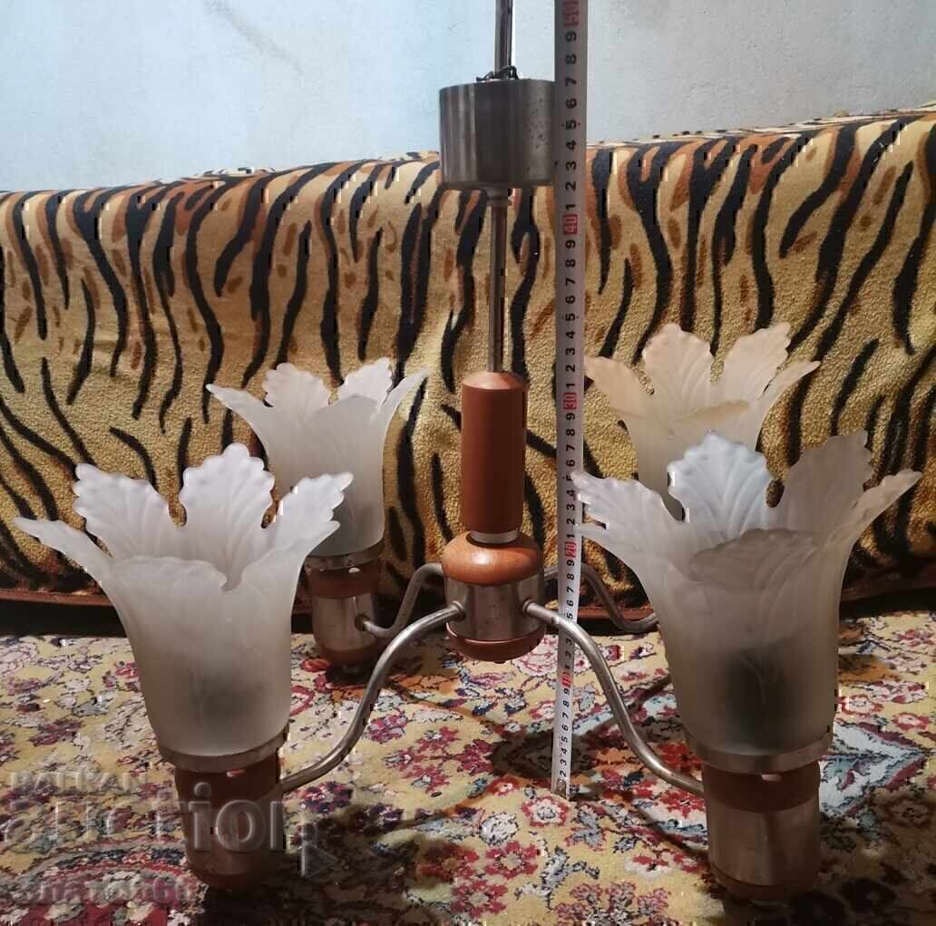Delivery of Old chandelier from the 80s Delivery of Old chandelier from the 80s