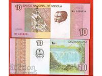 ANGOLA ANGOLA 10 Kwanzaa emisiune 2012 NOU UNC