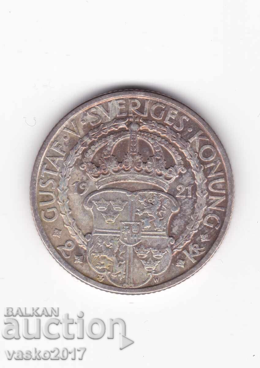 2 Kroner - Sweden 1921