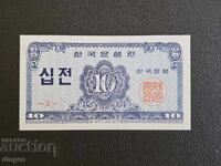 10 chon Korea 1962 UNC