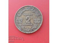 Morocco-2 francs 1945