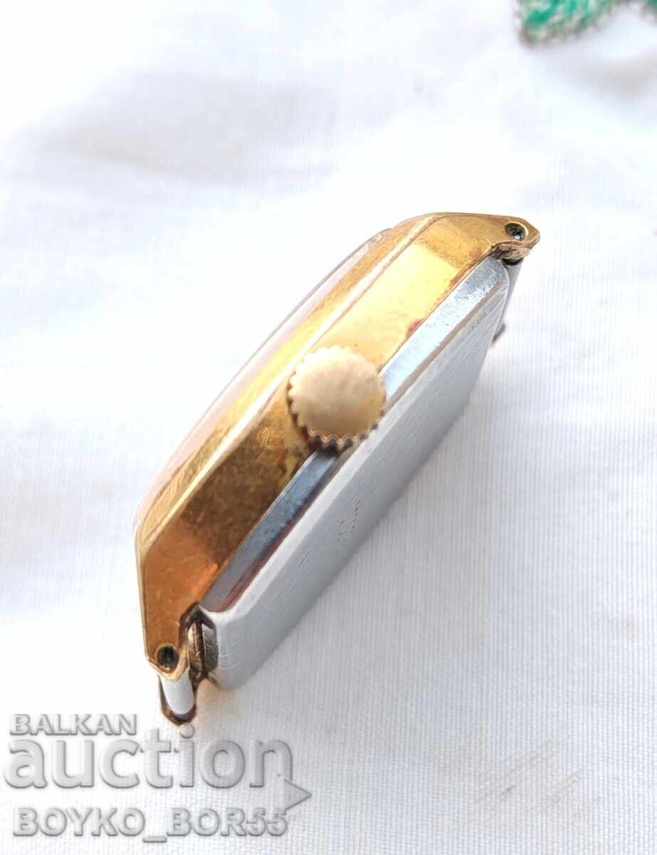 Auction Beautiful Russian Socialist USSR Ladies Wrist Gold Plated Watch Luch Auction Beautiful Russian Socialist USSR Ladies Wrist Gold Plated Watch Luch