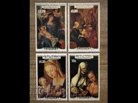 Aitutaki - Crăciun - Tablouri de Durer (1986) MNH