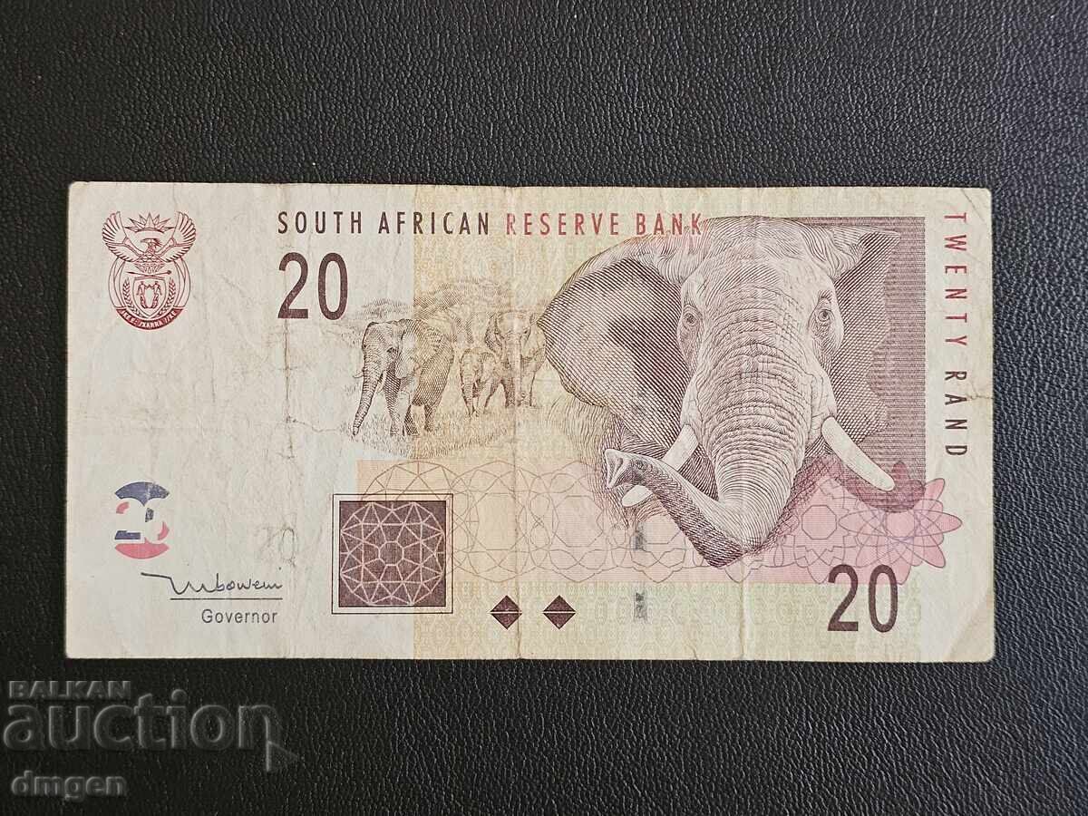 20 South African rand 20 South African rand