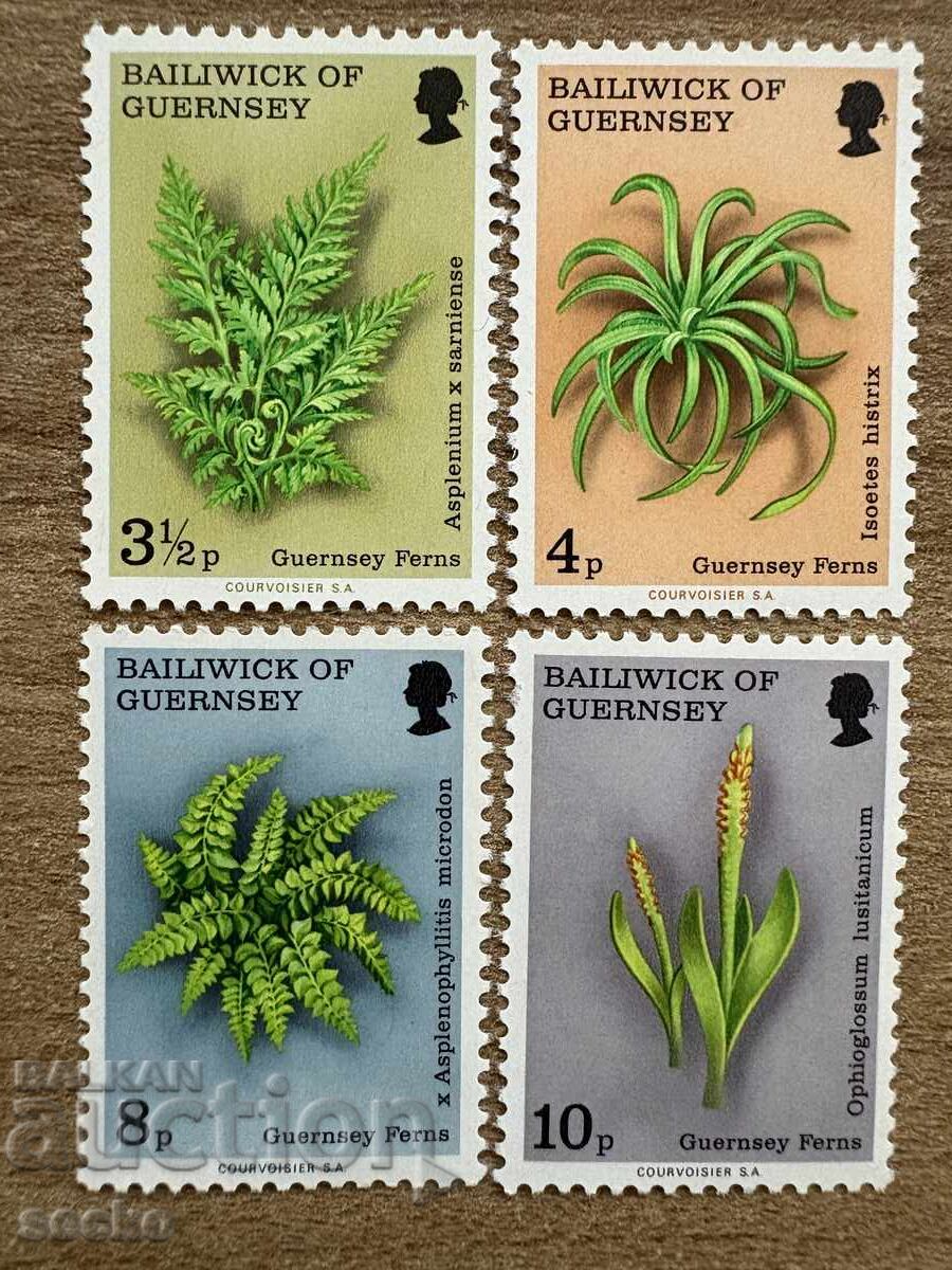 Guernsey - Ferns (1975) MNH