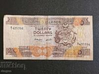 20 dollars Solomon Islands 1986