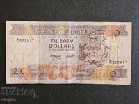 20 dollars Solomon Islands 1986