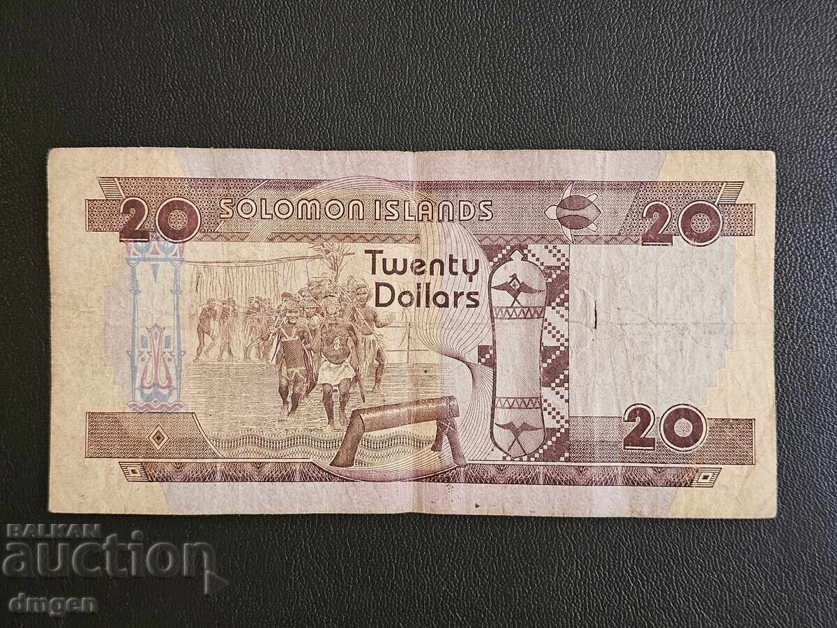 20 dollars Solomon Islands 1986 with price 10.00 BGN | € 5.11 20 dollars Solomon Islands 1986 with price 10.00 BGN | € 5.11