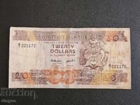 20 dollars Solomon Islands 1986