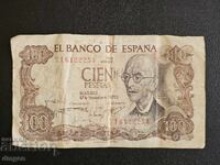 100 pesetas Spania 1970