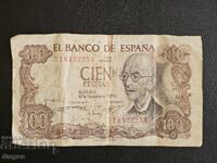100 pesetas Spain 1970