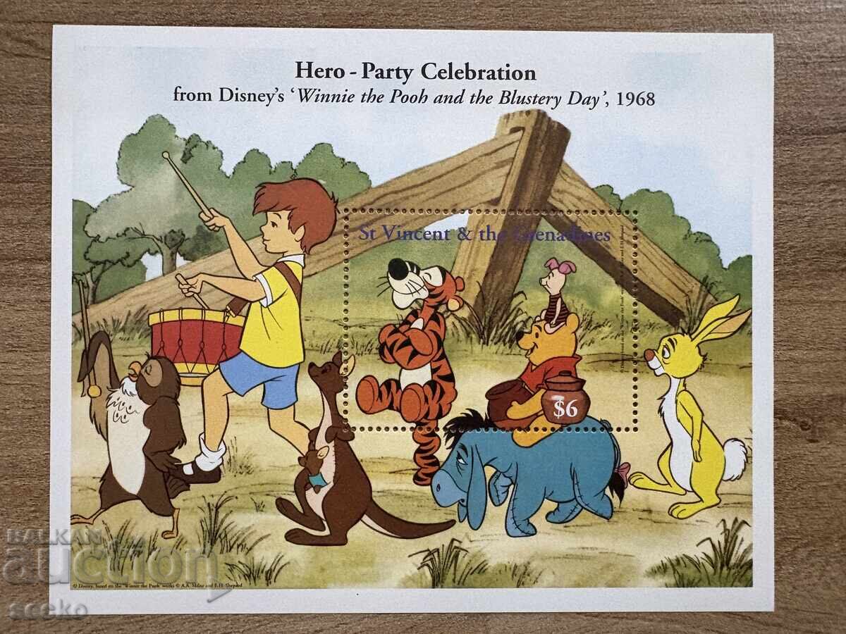 Saint Vincent and the Grenadines - Disney - Winnie the Pooh (1998) MNH