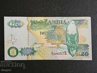 20 Kwacha Zambia 1992 UNC