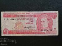 1 Dollar Barbados 1973