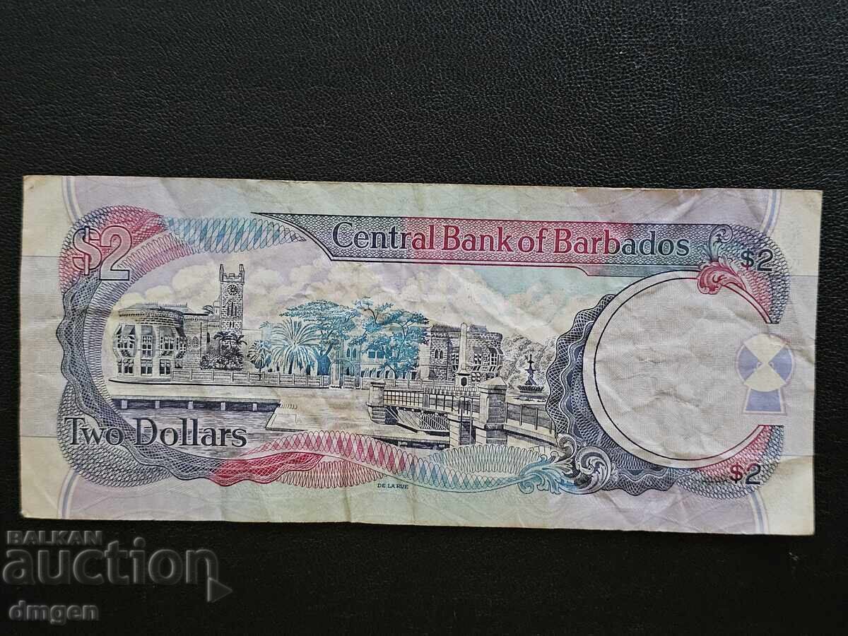2 Barbados dollars with price 4.00 BGN | € 2.05 2 Barbados dollars with price 4.00 BGN | € 2.05