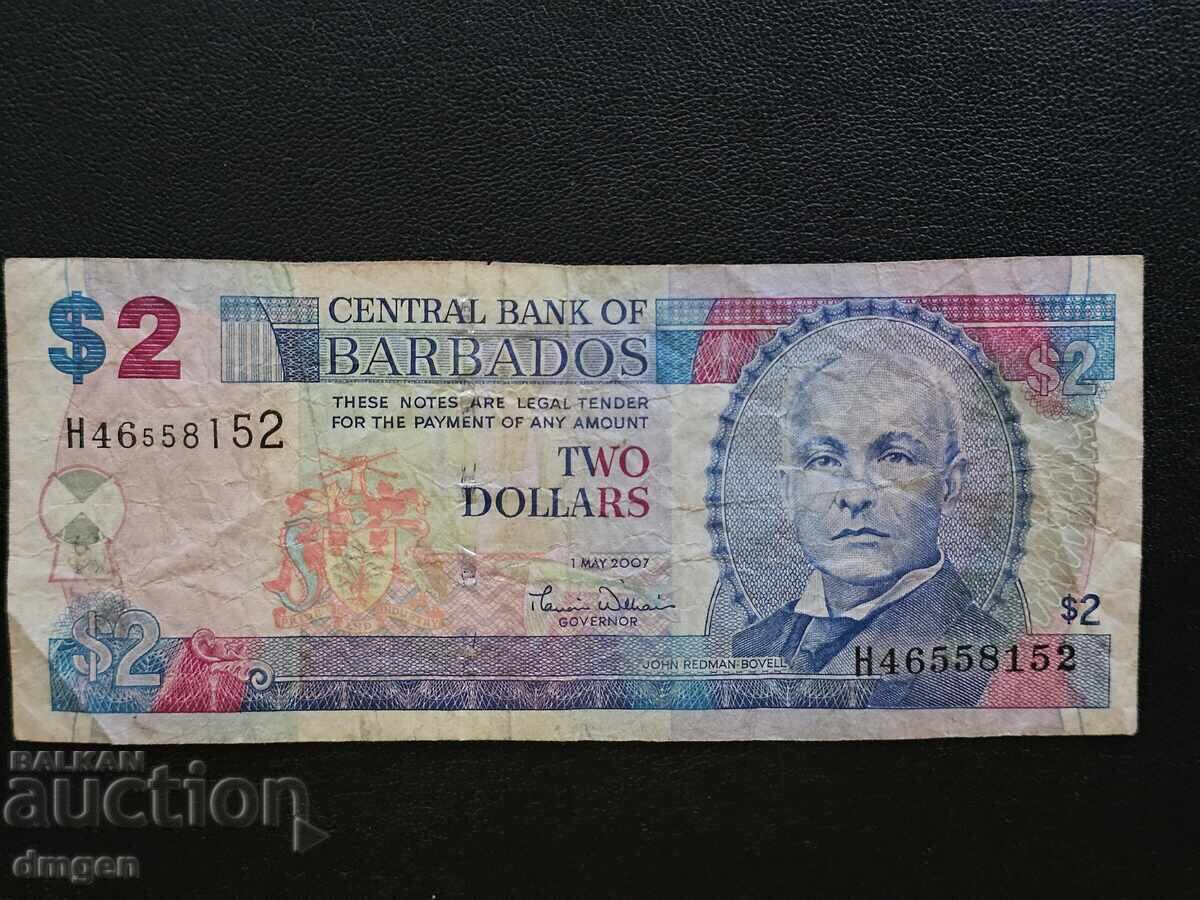 2 dolari Barbados