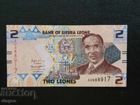 2 Leoni Sierra Leone UNC