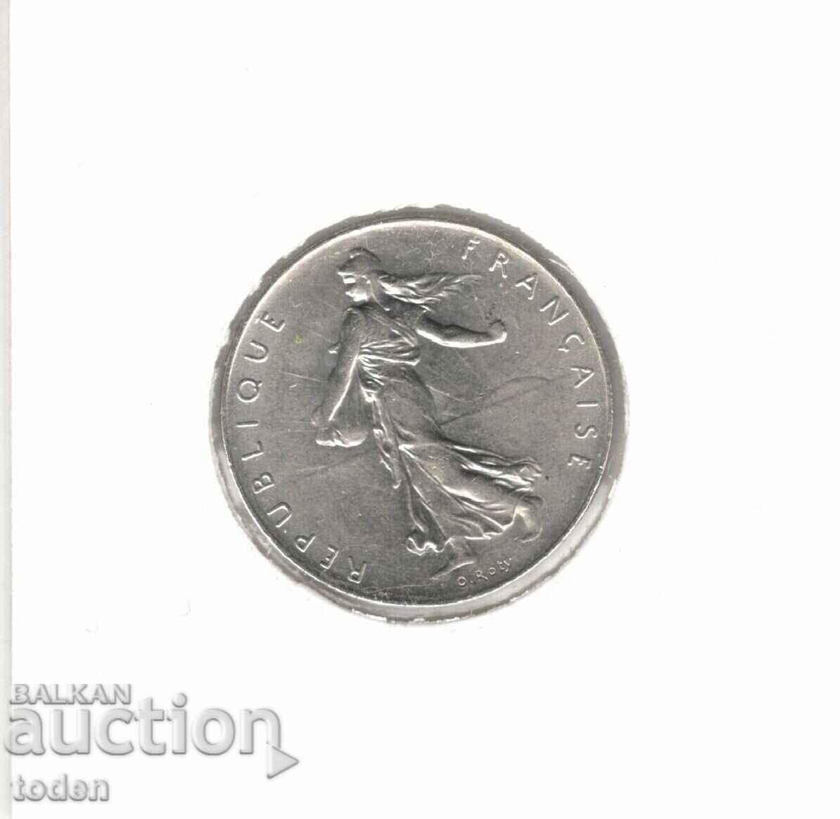 Livrarea Franța-1 Franc-1974-KM# 925.1-Semnătura „O. Roty” Livrarea Franța-1 Franc-1974-KM# 925.1-Semnătura „O. Roty”