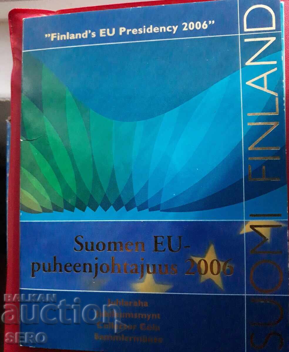 Φινλανδία-5 ευρώ 2006 σε έναν όμορφο φάκελο