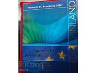 Finlanda-5 euro 2006 într-o mapă frumoasă