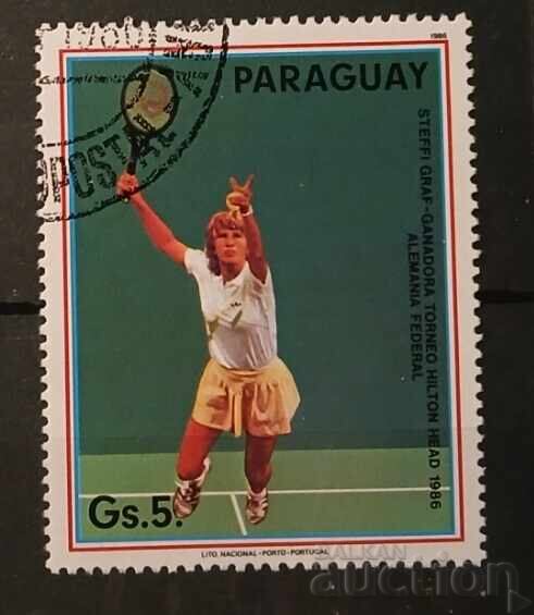 Paraguay 1986 Sport/Tenis Clemo