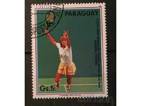 Paraguay 1986 Sports/Tennis Stamp