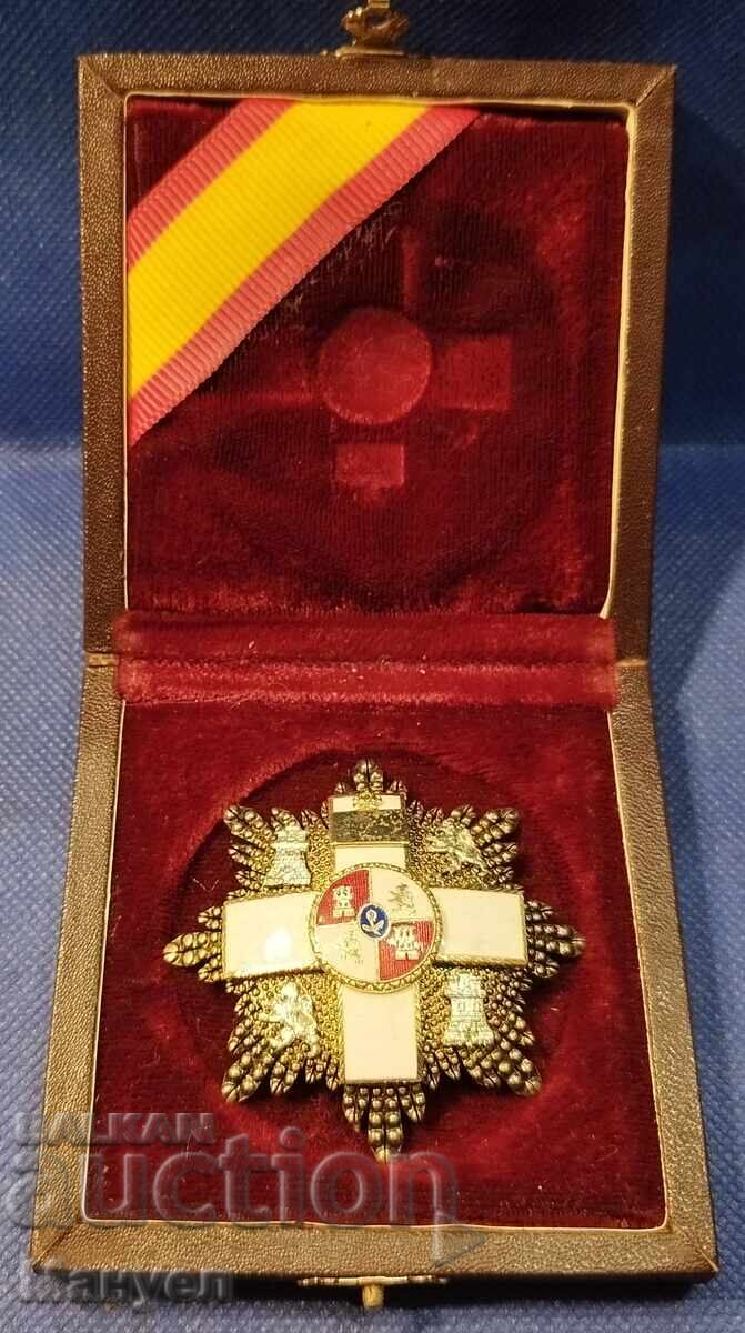 Order "For Military Merit" of Eastern Spain. with price 480.00 BGN | € 245.42 Order "For Military Merit" of Eastern Spain. with price 480.00 BGN | € 245.42