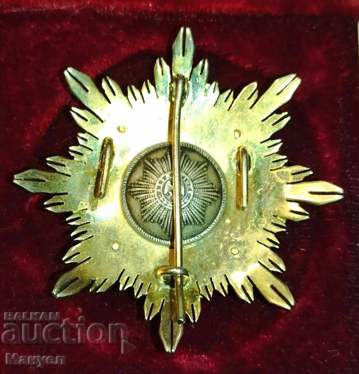 Delivery of Order "For Military Merit" of Eastern Spain. Delivery of Order "For Military Merit" of Eastern Spain.