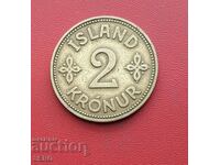 Iceland-2 kroner 1940-rare