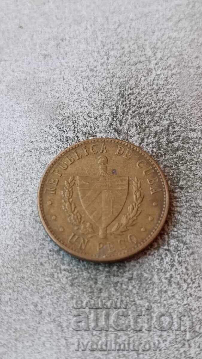 Cuba 1 peso 1986 Cuba 1 peso 1986