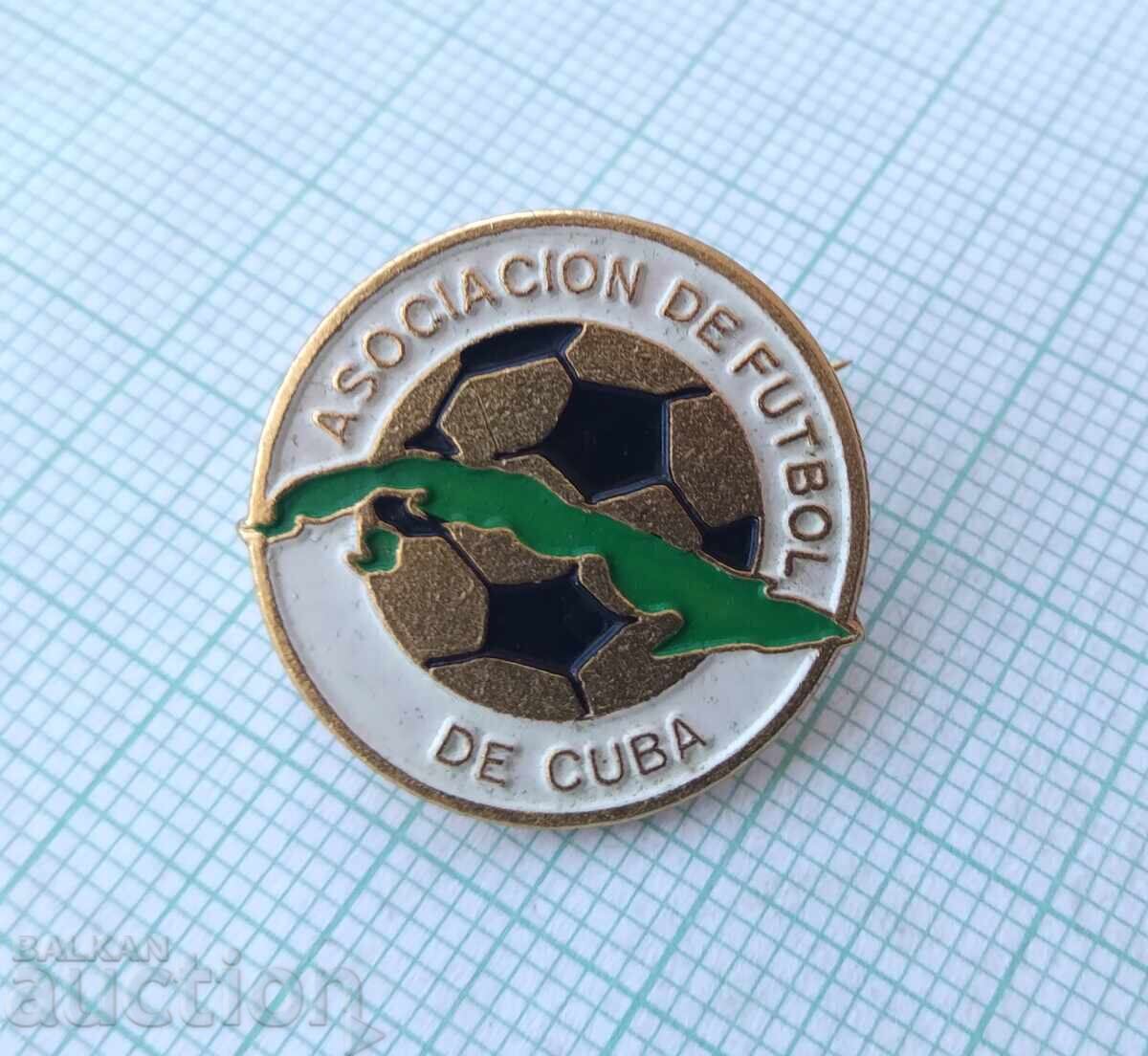 17661 Badge - Cuba Football Federation - football with price 5.00 BGN | € 2.56 17661 Badge - Cuba Football Federation - football with price 5.00 BGN | € 2.56
