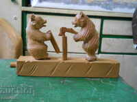 Old wooden children's toy