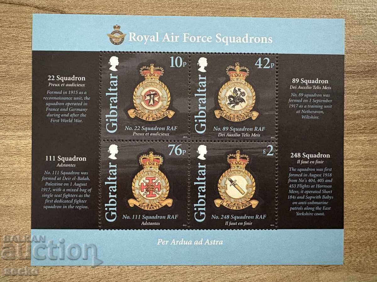 Gibraltar - Royal Naval Squadrons... (2012) MNH