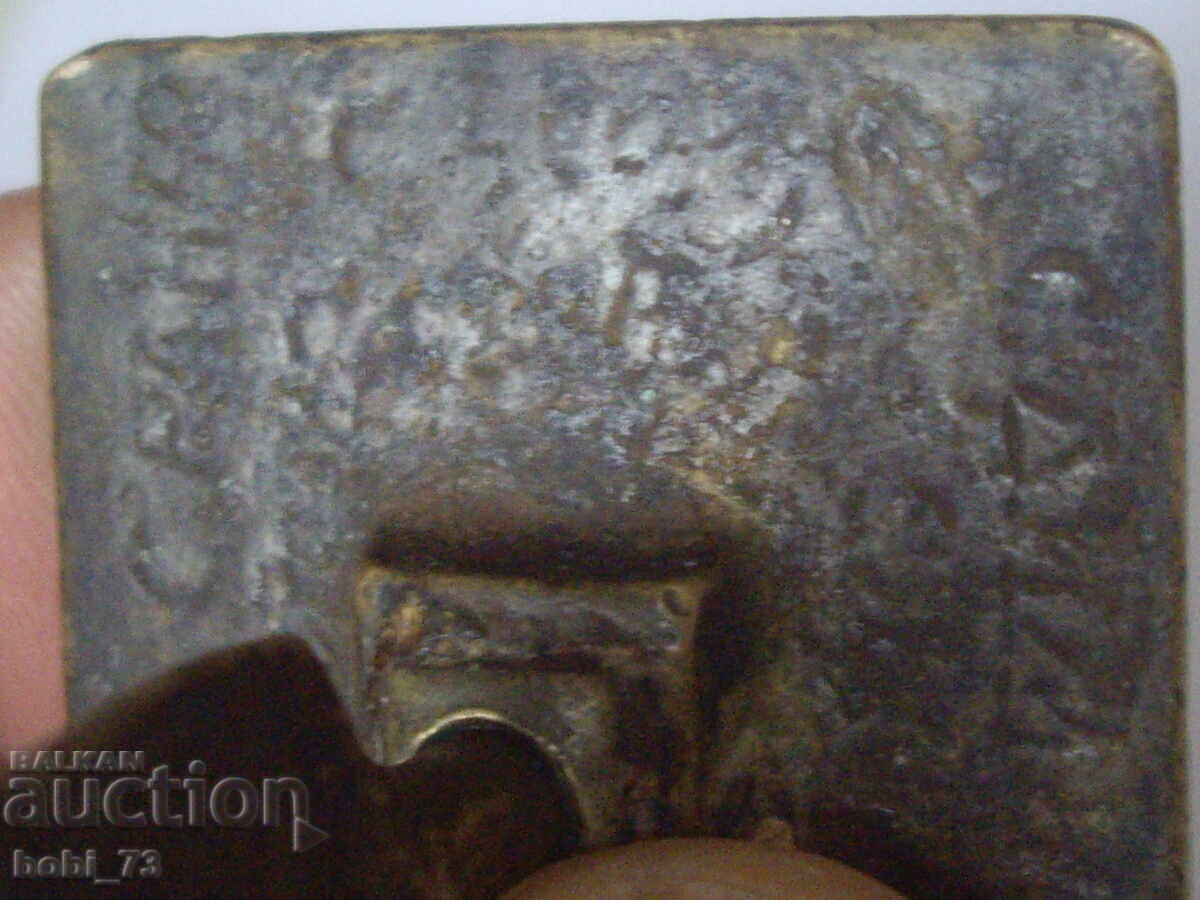 Old authentic bronze prosphora. - 6 Old authentic bronze prosphora. - 6