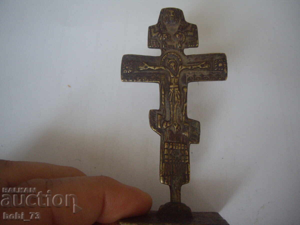 Old authentic bronze prosphora. Old authentic bronze prosphora.