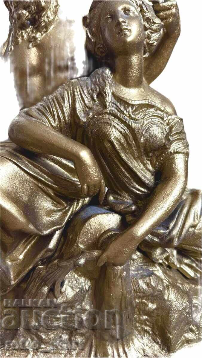 Antique sculpture, figure, plastic. It is made of tsam. - 5 Antique sculpture, figure, plastic. It is made of tsam. - 5