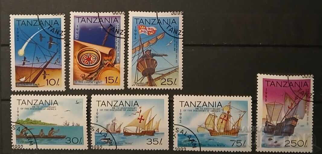 Tanzania 1992 Claymo Ships