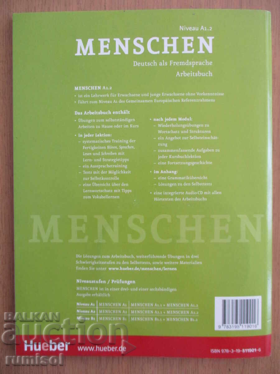 Menschen A1.2 - Arbeitsbuch + CD - 6 Menschen A1.2 - Arbeitsbuch + CD - 6
