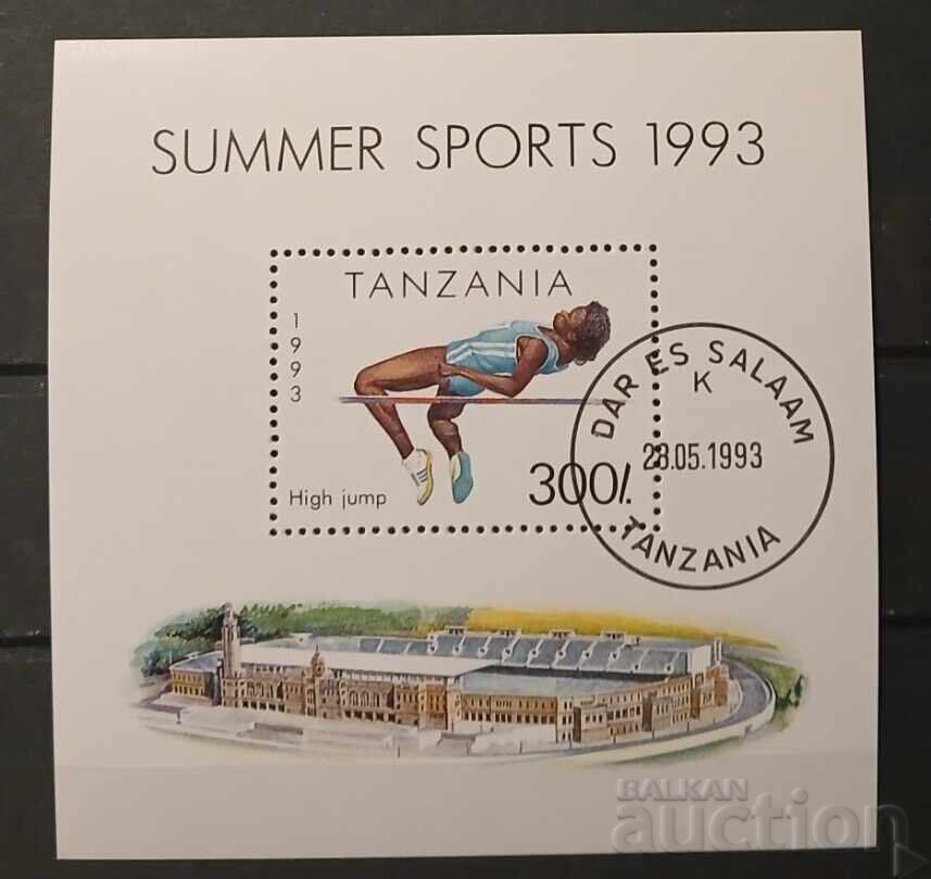 Tanzania 1993 Sports Block Stamp