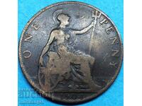 Great Britain 1 penny 1904 30mm bronze