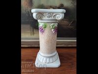 Beautiful porcelain pedestal