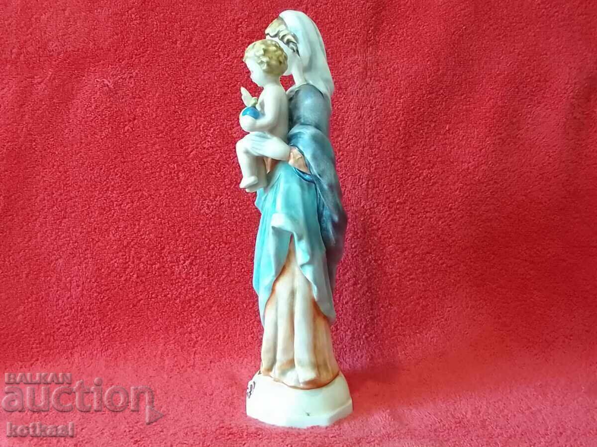 Old porcelain Virgin Mary with Child Goebel God Faith Religion - 5 Old porcelain Virgin Mary with Child Goebel God Faith Religion - 5