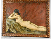 Pictură veche, Vopsele în ulei, Erotică, Corp nud