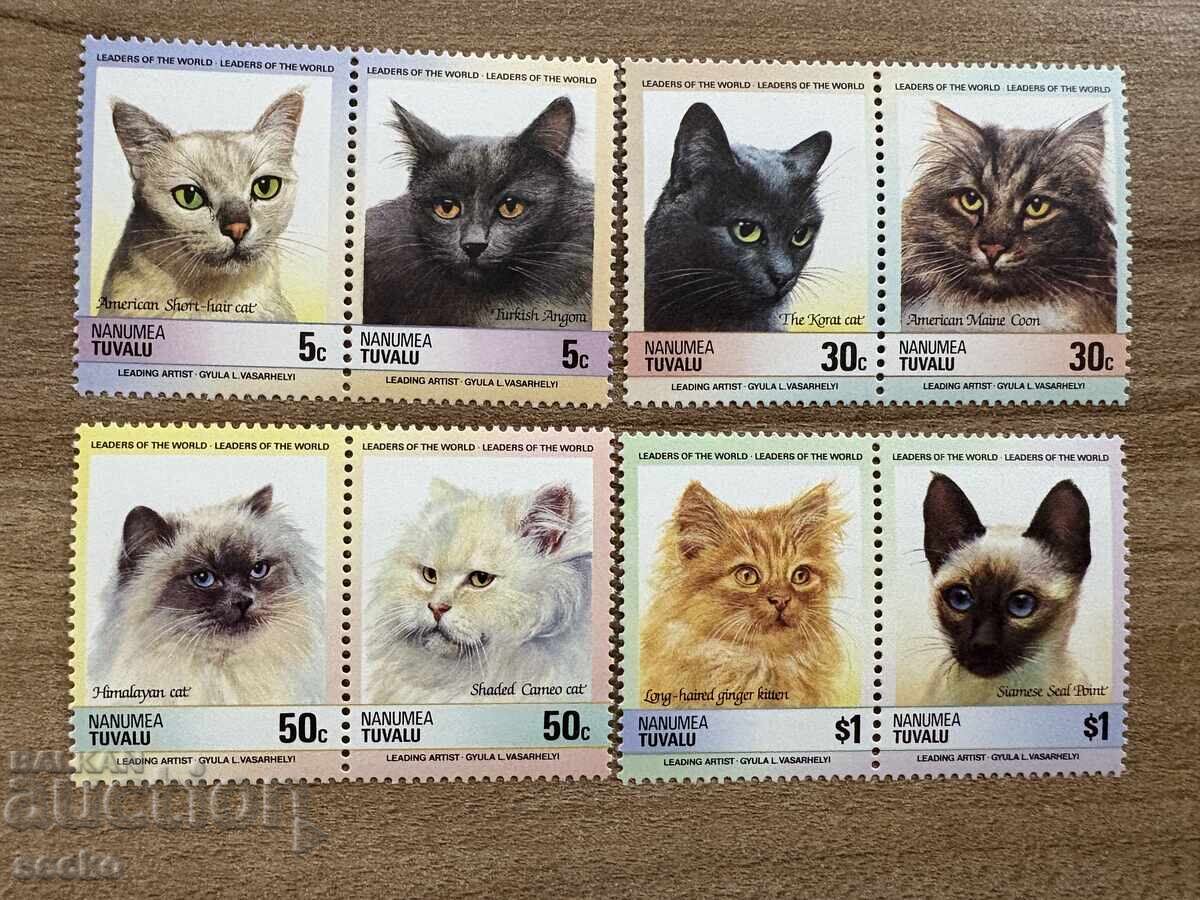 Нанумеа/Тувалу - Котки (1985) MNH