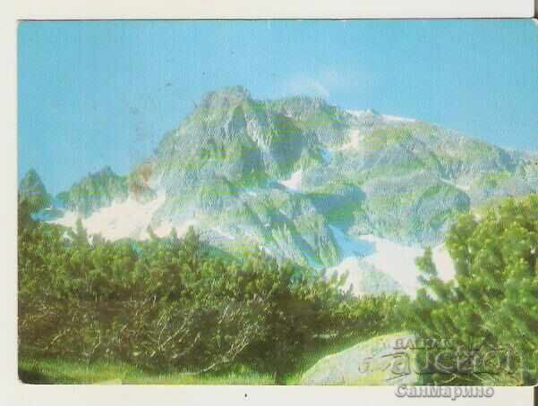 Card Bulgaria Rila Vrach Lovnitsa with Saws**