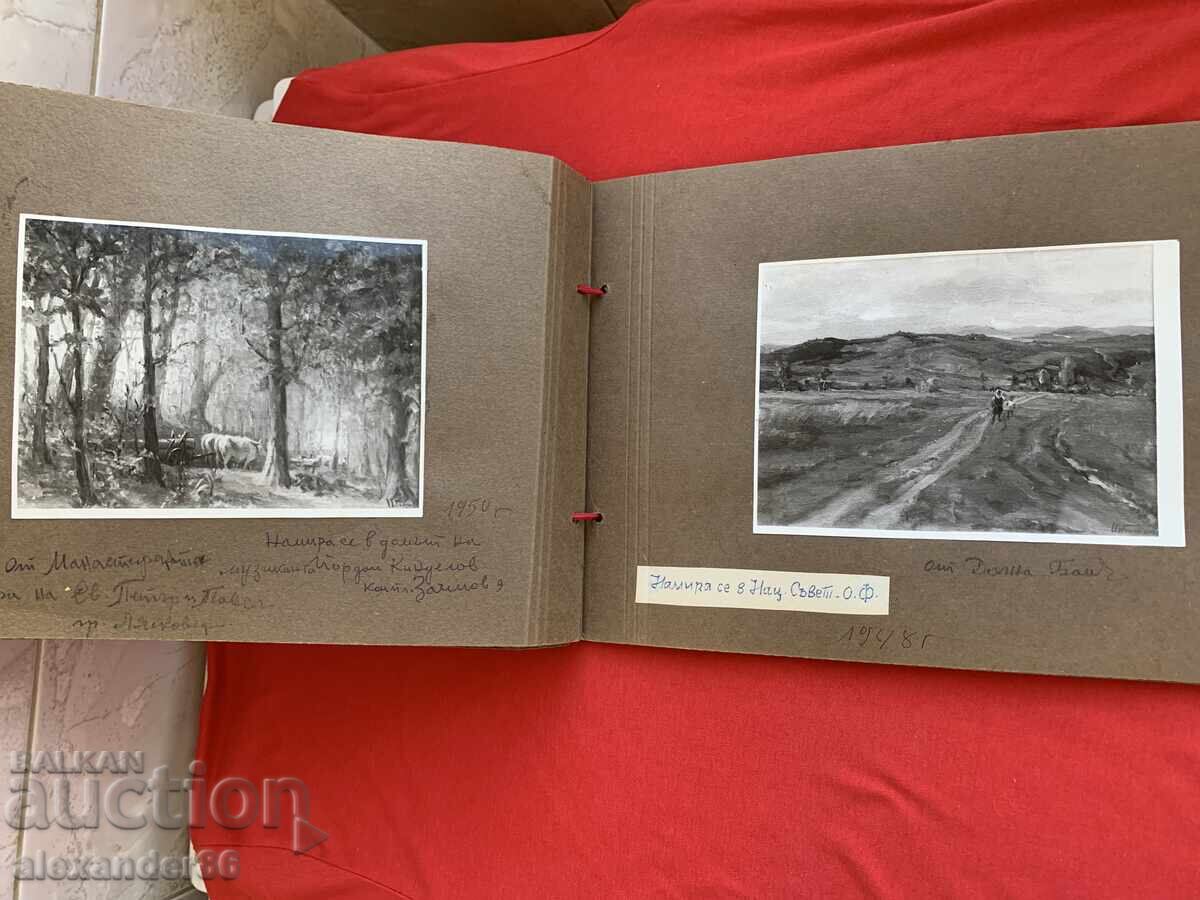 Ivan Getsov, artist, fotografii vechi de picturi - 5