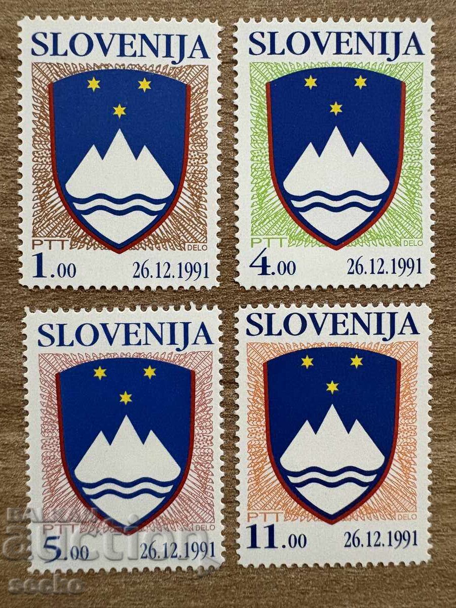 Словения - Герб (1991) MNH