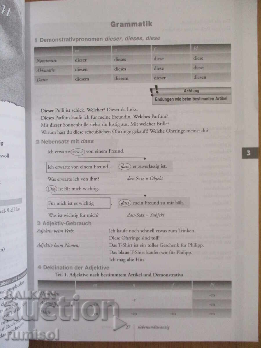 Delivery of Deutsch ist in 2 - Grammatik und Übungen Delivery of Deutsch ist in 2 - Grammatik und Übungen