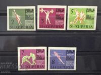 Albania - European Championships - new colors (1963) MNH